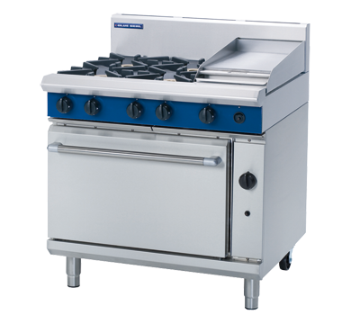 Blue Seal Evolution Series G506C - 900mm Gas Range Static Oven