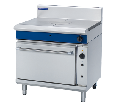 Blue Seal Evolution Series G576 - 900mm Gas Target Top Convection Oven Range