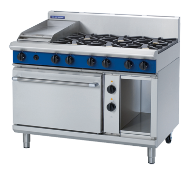 Blue Seal Evolution Series GE508C - 1200mm Gas Range Electric Static Oven