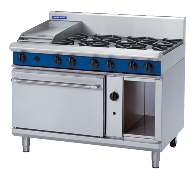 Blue Seal Evolution Series G508C - 1200mm Gas Range Static Oven