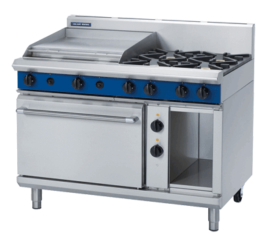 Blue Seal Evolution Series GE508B - 1200mm Gas Range Electric Static Oven