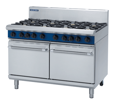 Blue Seal Evolution Series G528D - 1200mm Gas Range Double Static Oven