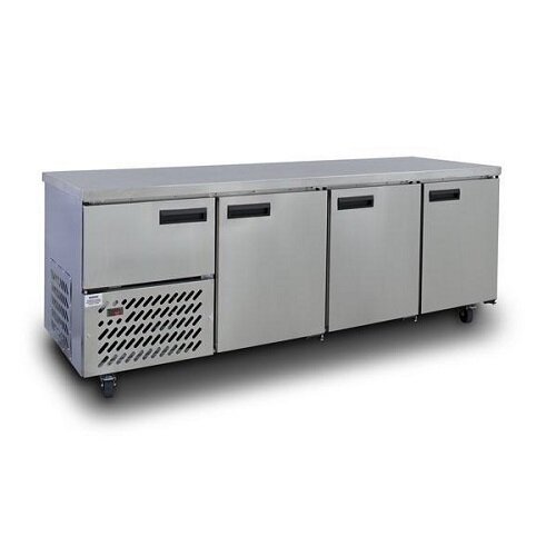 Anvil Aire Under Bar Fridge 2400mm 3 1/2 Door S/S