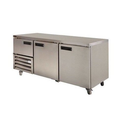 Anvil Aire Under Bar Fridge 1800mm 2 1/2 S/S Doors