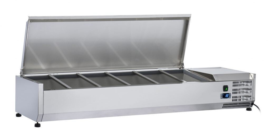 Anvil Refrigerated Ingredient Well with S/S Lid 1200mm