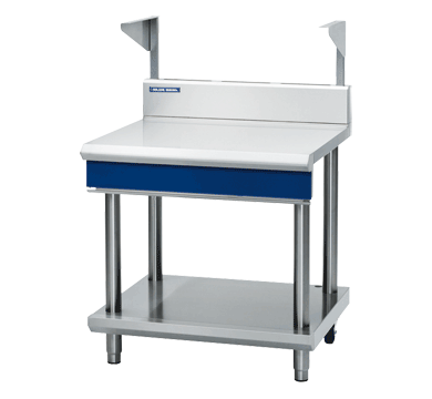 Blue Seal Evolution Series B90S-LS - 900mm Bench Top With Salamander Support Leg Stand