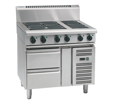 Waldorf 800 Series RNL8600E-RB - 900mm Electric Cooktop Low Back Version Refrigerated Base Waldorf 800 Series RNL8600E-RB - 900mm Electric Cooktop Low Back Version Refrigerated Base