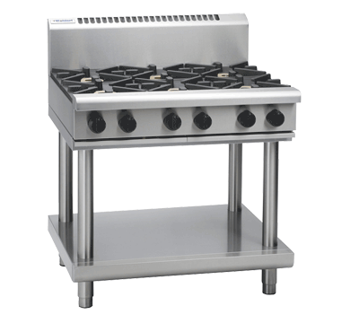 Waldorf 800 Series RNL8600G-LS - 900mm Gas Cooktop Low Back Version Leg Stand Waldorf 800 Series RNL8600G-LS - 900mm Gas Cooktop Low Back Version Leg Stand