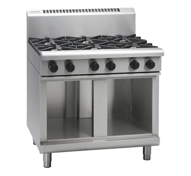 Waldorf 800 Series RNL8609G-CB - 900mm Gas Cooktop Low Back Version Cabinet Base