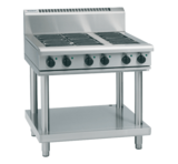 Waldorf 800 Series RNL8609E-LS - 900mm Electric Cooktop Low Back Version Leg Stand