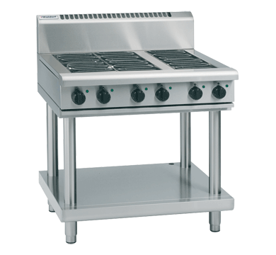 Waldorf 800 Series RNL8609E-LS - 900mm Electric Cooktop Low Back Version Leg Stand