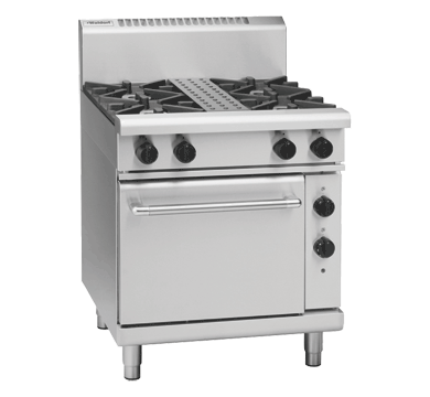 Waldorf 800 Series RNL8513GE - 750mm Gas Range Electric Static Oven Low Back Version