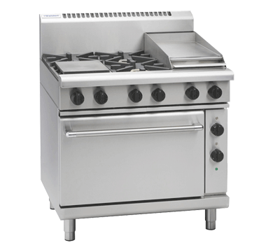 Waldorf 800 Series RN8613GE - 900mm Gas Range Electric Static Oven