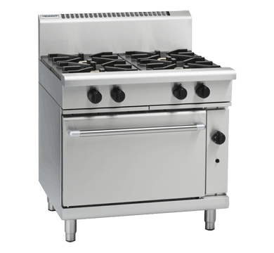 Waldorf 800 Series RNL8910G - 900mm Gas Range Static Oven Low Back Version