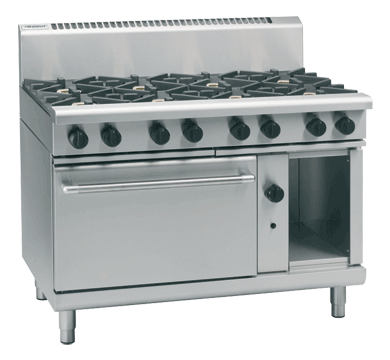 Waldorf 800 Series RNL8810G - 1200mm Gas Range Static Oven Low Back Version