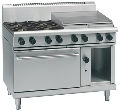 Waldorf 800 Series RN8816G - 1200mm Gas Range Static Oven