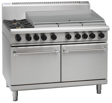 Waldorf 800 Series RN8829G - 1200mm Gas Range Static Oven