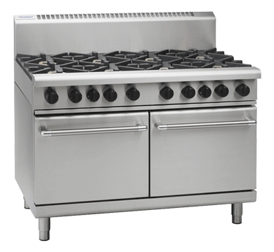 Waldorf 800 Series RNL8820G - 1200mm Gas Range Static Oven Low Back Version