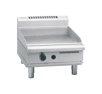 Waldorf 800 Series GPL8600G-B - 600mm Gas Griddle Low Back Version Bench Model