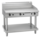 Waldorf 800 Series GPL8120G-LS - 1200mm Gas Griddle Low Back Version Leg Stand