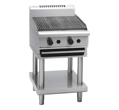Waldorf 800 Series CHL8600G-B - 600mm Gas Chargrill Low Back Version Bench Model Waldorf 800 Series CHL8600G-B - 600mm Gas Chargrill Low Back Version Bench Model