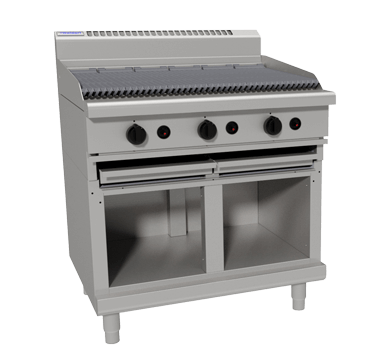 Waldorf Bold CH8900G-CB - 900mm Gas Chargrill - Cabinet Base
