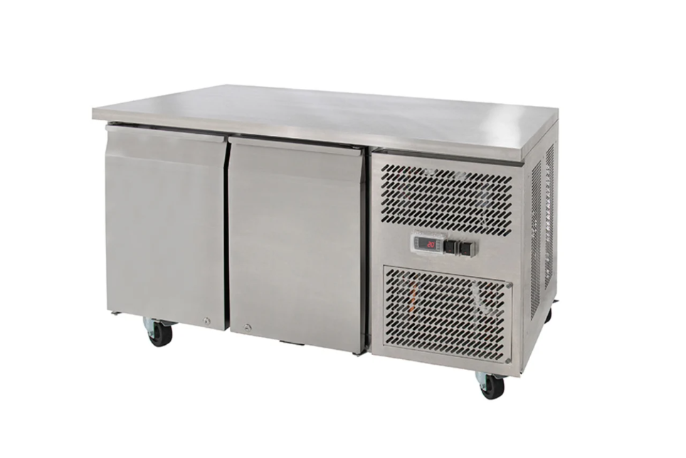 Airex Double Door Undercounter Freezer Storage AXF.UCGN.2 - To suit 1/1GN With Height Increase Spacer