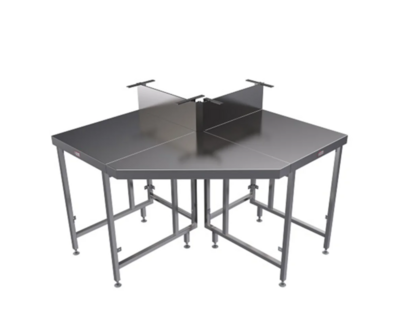 Simply Stainless Corner Bar Infill Bench SBM.CI 600 Series