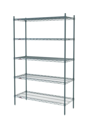 Metro Super Erecta Wire Shelving - 5 Tier (21" x 48" - 5 Wire Shelves)