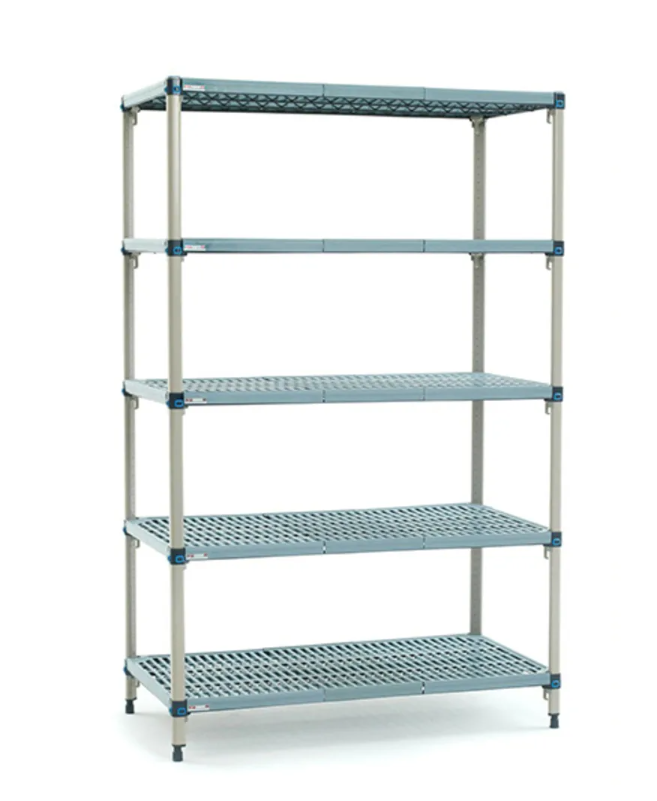 Metro Max Q 5 Tier Shelving (24&quot; x 54&quot; - 5 Mat Style Shelves)