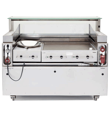 Rieber acs 1500 d3 - Air Cleaning System, 3 Element Mobile Cooking Module - Edge Extraction