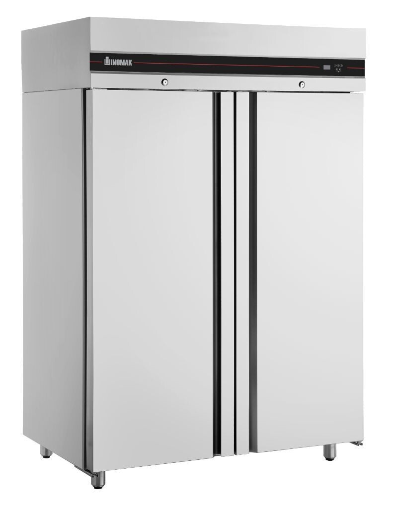 Inomak UFI2140 Double Door Upright Freezer 1432L