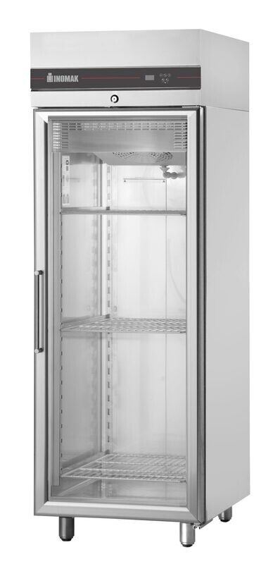 Inomak UFI2170G Single Glass Door Upright Freezer 654L