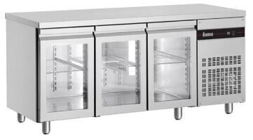 INOMAK Undercounter Storage/Display Fridge 3 Doors 421L 1790mm
