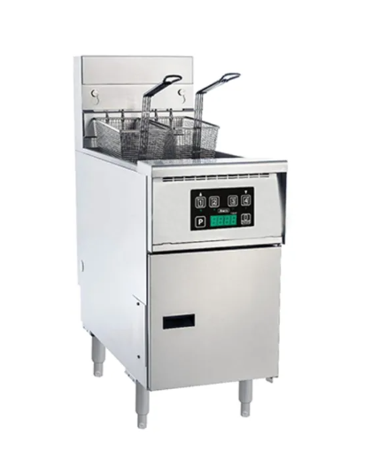 Anets Platinum Series 2 x 9-11 Litre Capacity Digital Control Split Pot Gas Fryer