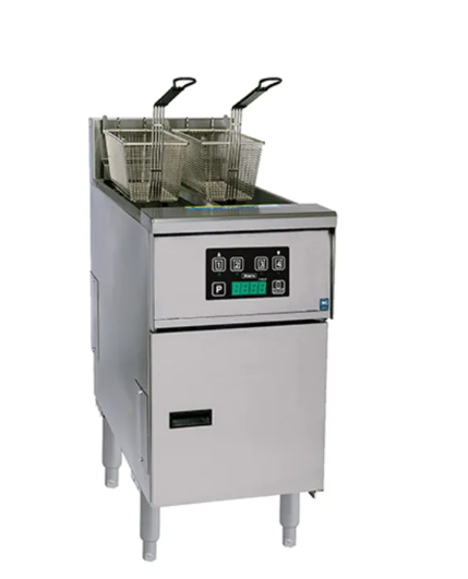 Anets Platinum Series Split Pot Electric Fryer 2 x 9-11 Litre Capacity with Digital Control