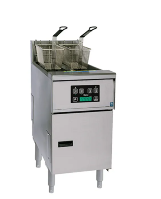Anets Platinum Series Split Pot Electric Fryer 2 x 9-11 Litre Capacity with Digital Control