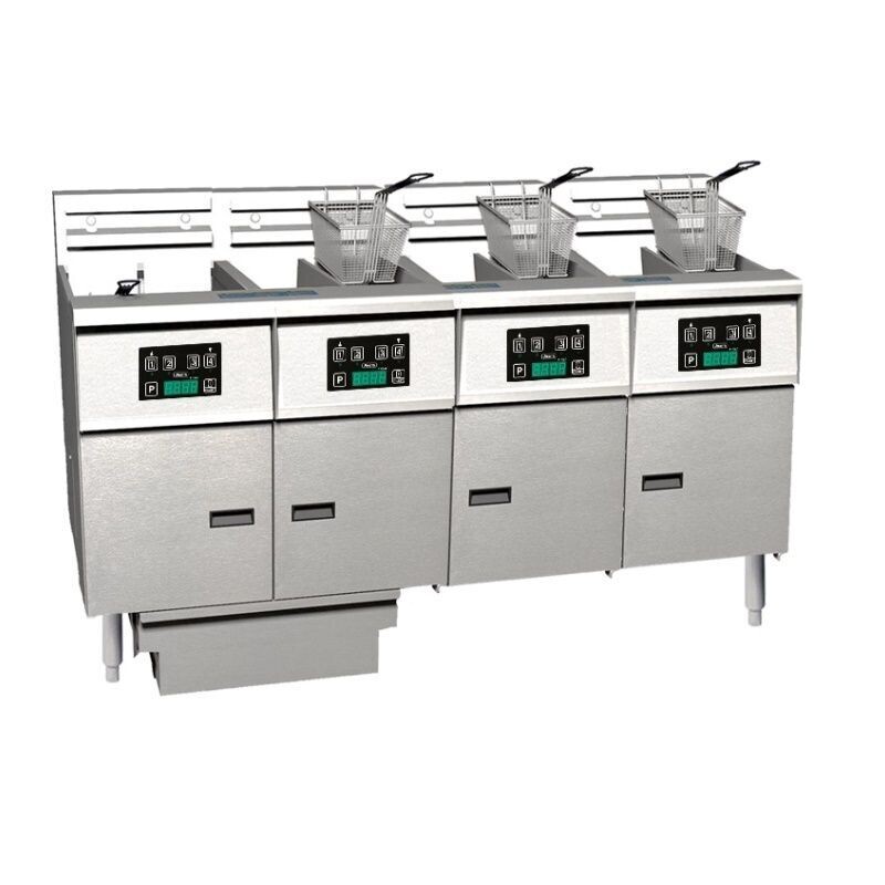 Anets Platinum Series 4 Fryer Filter Drawer System with Computer Control