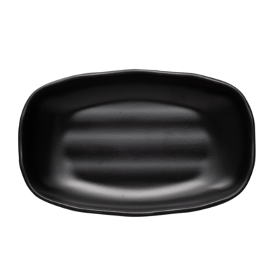 Inmiron Matte Oblong Plate 22.5x14cm – BLACK