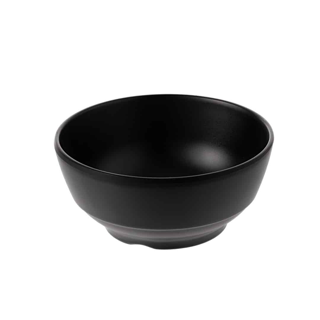 Inmiron Matte Round Bowl 12cm – BLACK