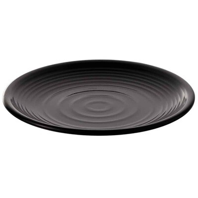 Inmiron Matte Round Plate 15cmBLACK