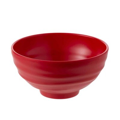 Inmiron Matte Round Bowl 16.5cm – RED