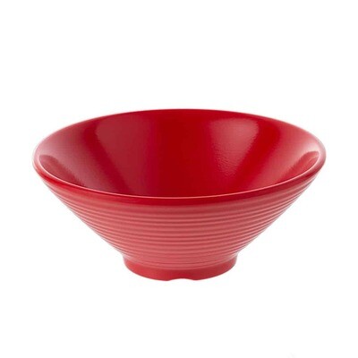 Inmiron Matte Round Bowl 17.7cm – RED