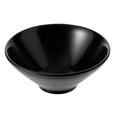 Inmiron Matte Round Bowl 23cm – BLACK