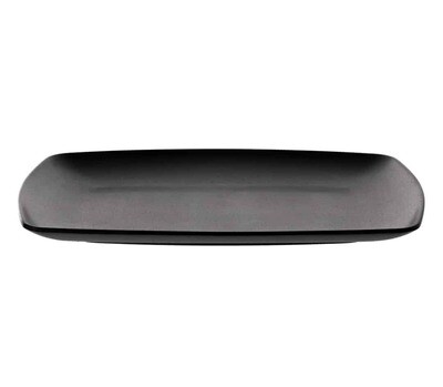 Inmiron Matte Rectangular Plate 37.5×27.5cm – BLACK