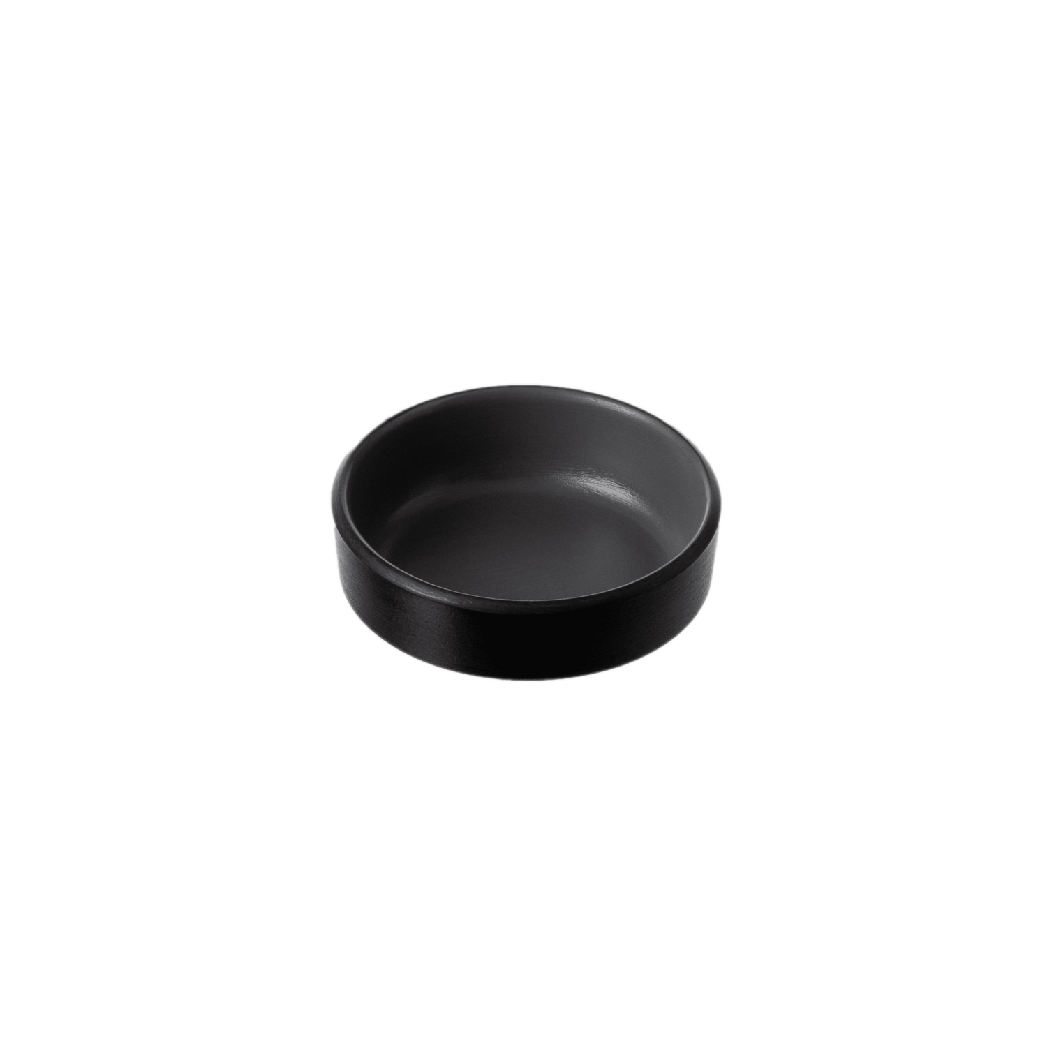 Inmiron Dual Colour Round Sauce Dish 7.6cm – Grey &amp; BLACK