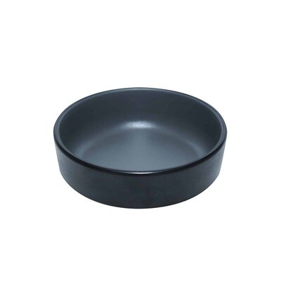Inmiron Dual Colour Round Sauce Dish 12.7cm – Grey &amp; BLACK