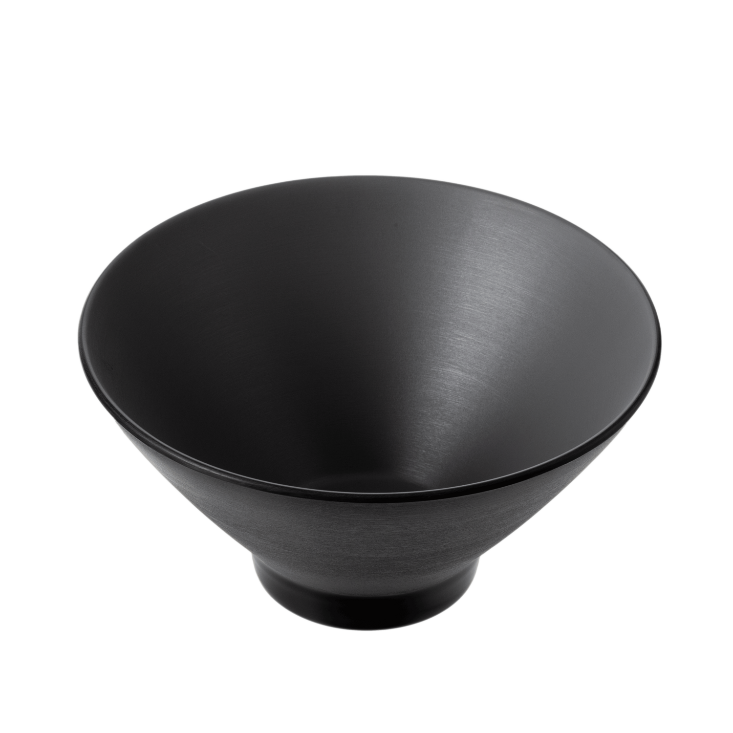 Inmiron Dual Colour V-Shape Round Bowl 20.5cm – Grey &amp; BLACK