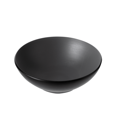 Inmiron Dual Colour Round Bowl 21cm – Grey &amp; Black