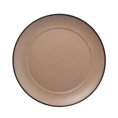 Inmiron Dual Colour Round Plate 21cm